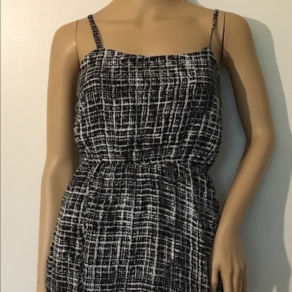Forever 21 black white women's dress size S - Picture 2 of 8